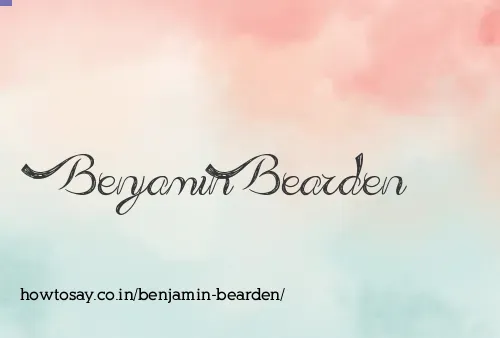 Benjamin Bearden
