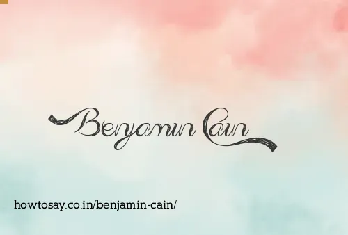 Benjamin Cain