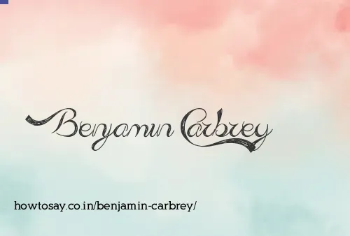 Benjamin Carbrey