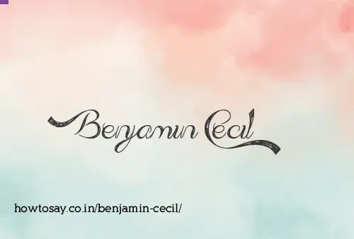 Benjamin Cecil