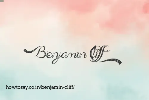 Benjamin Cliff