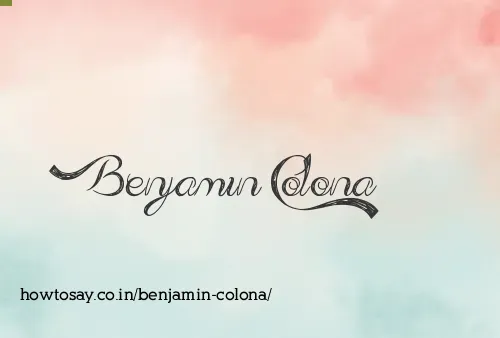 Benjamin Colona