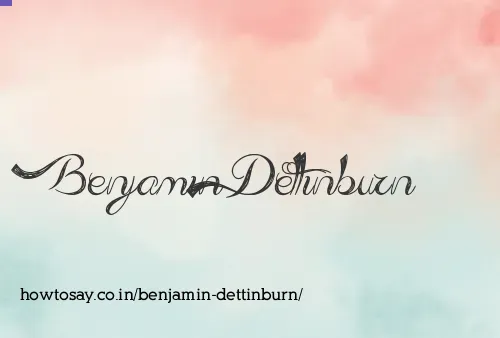 Benjamin Dettinburn