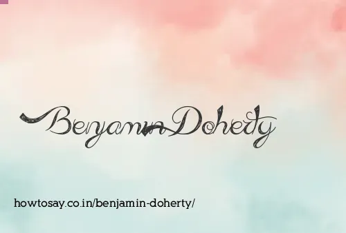 Benjamin Doherty