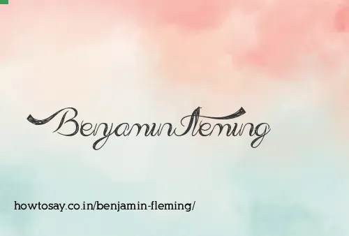 Benjamin Fleming