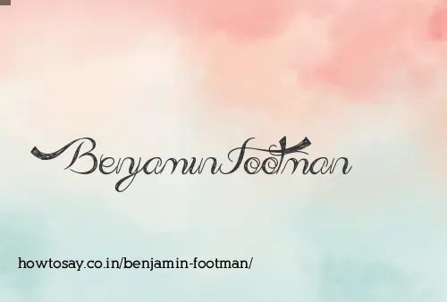 Benjamin Footman
