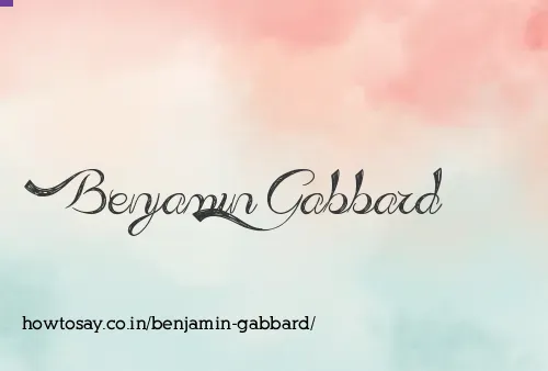 Benjamin Gabbard