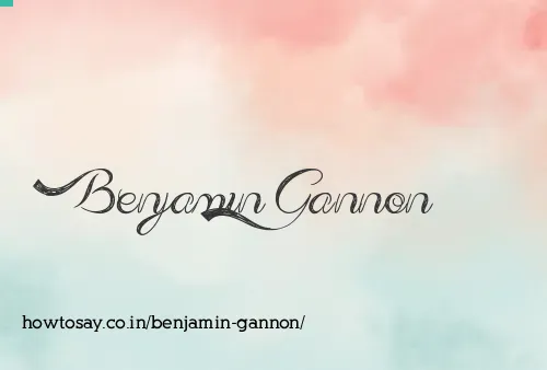 Benjamin Gannon