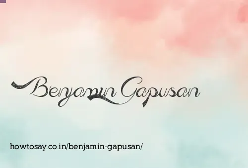 Benjamin Gapusan