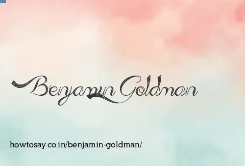 Benjamin Goldman