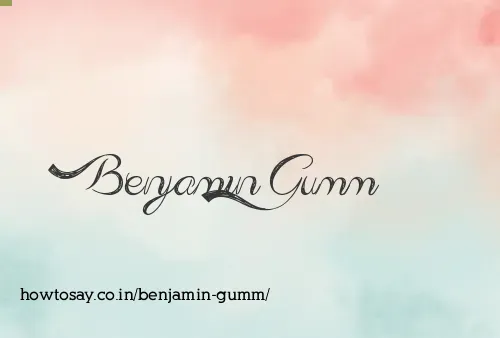 Benjamin Gumm