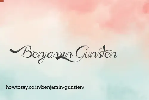 Benjamin Gunsten