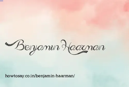 Benjamin Haarman