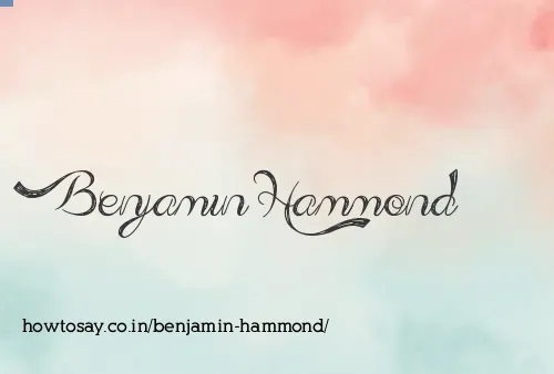 Benjamin Hammond