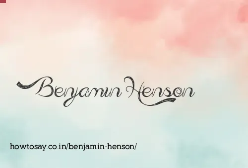 Benjamin Henson