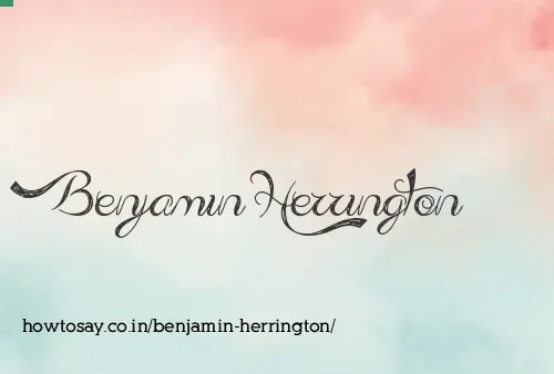Benjamin Herrington