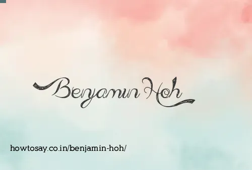 Benjamin Hoh