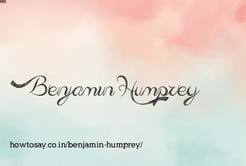 Benjamin Humprey