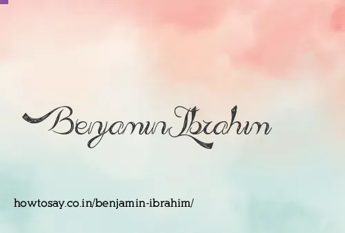 Benjamin Ibrahim
