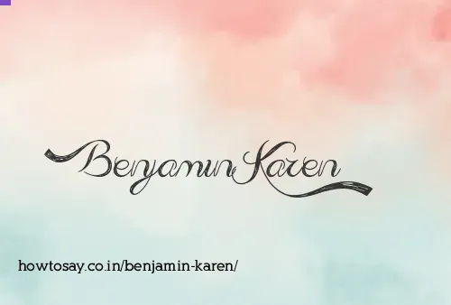 Benjamin Karen