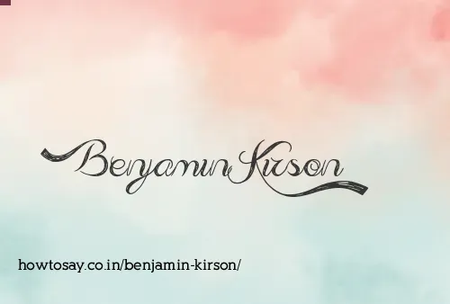 Benjamin Kirson