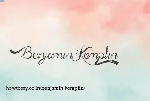 Benjamin Komplin