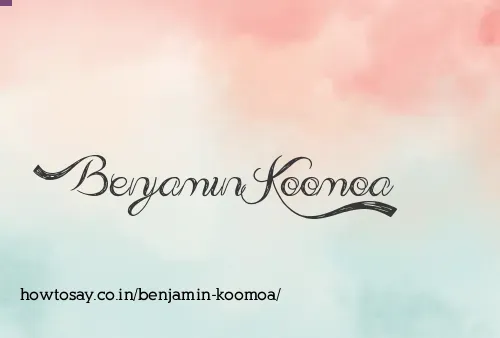 Benjamin Koomoa
