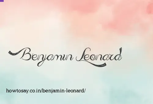 Benjamin Leonard