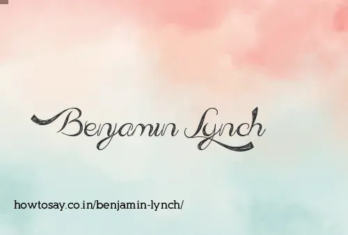 Benjamin Lynch
