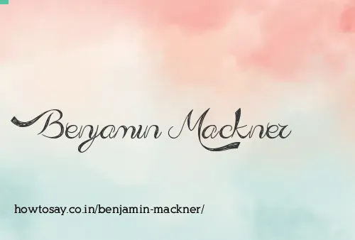 Benjamin Mackner