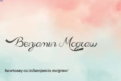 Benjamin Mcgraw