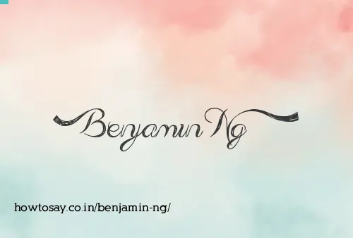 Benjamin Ng
