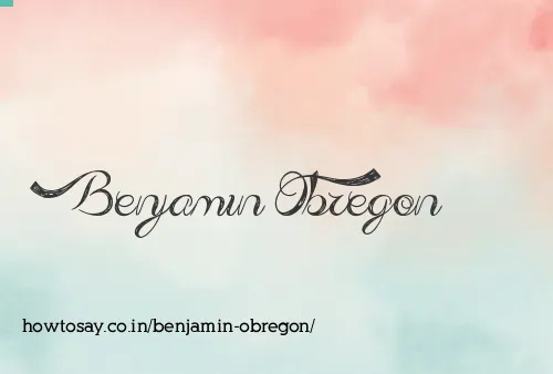 Benjamin Obregon