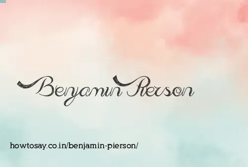 Benjamin Pierson