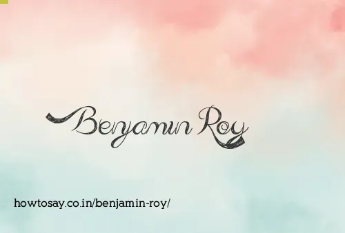 Benjamin Roy