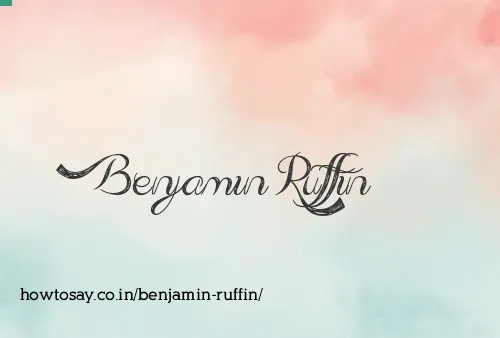 Benjamin Ruffin