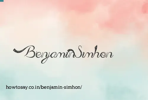 Benjamin Simhon