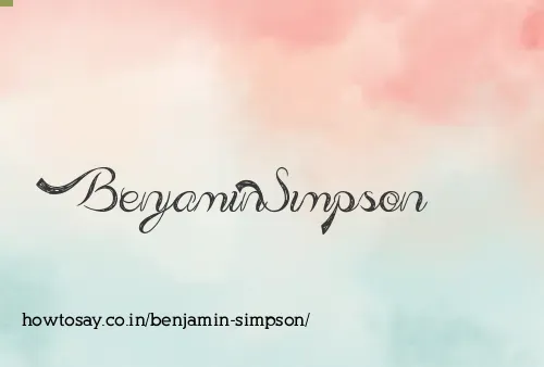 Benjamin Simpson