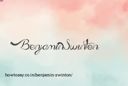 Benjamin Swinton