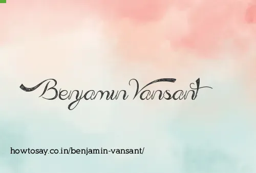Benjamin Vansant