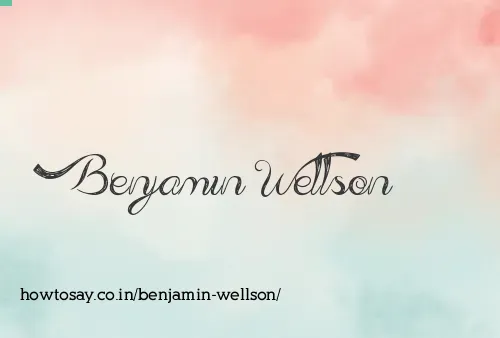 Benjamin Wellson