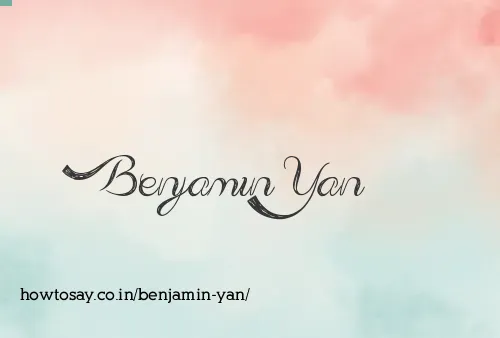 Benjamin Yan
