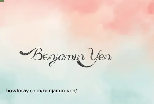 Benjamin Yen
