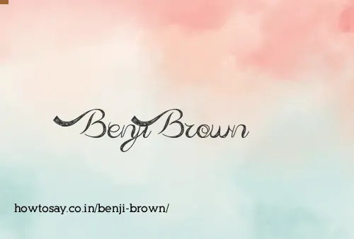 Benji Brown