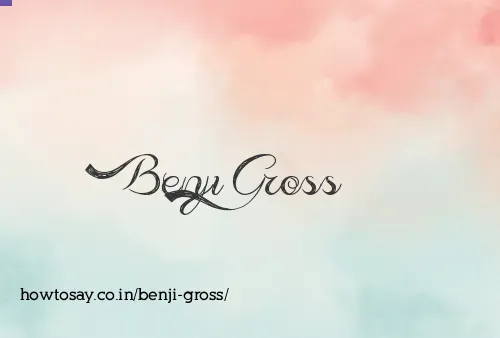 Benji Gross