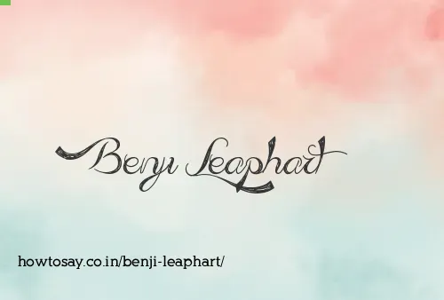 Benji Leaphart