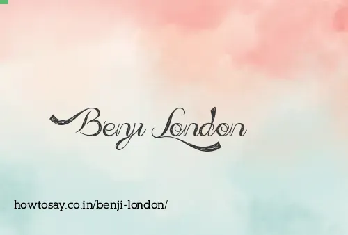 Benji London