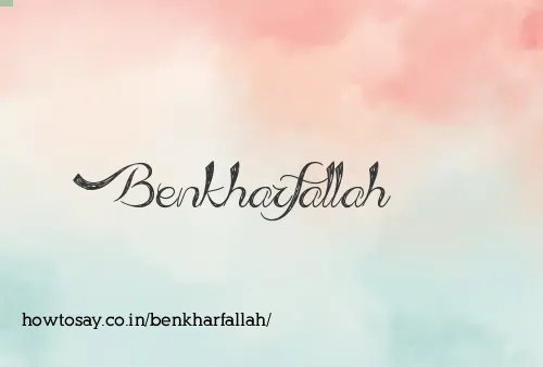 Benkharfallah