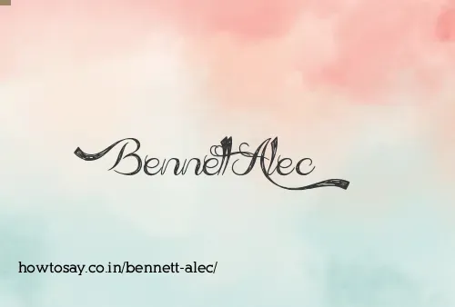 Bennett Alec