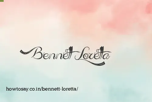 Bennett Loretta